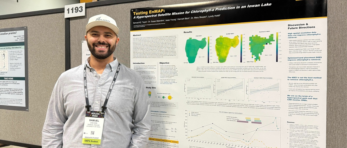 Meerdink and Taylor Attend 2024 AGU Annual Meeting in D.C. Lab for