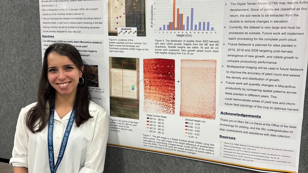 Jalissa Pirro presents at 2025 AAG