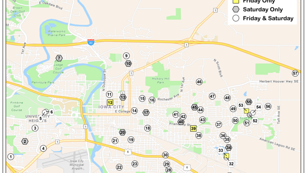 2025 Iowa City Citywide Garage Sales